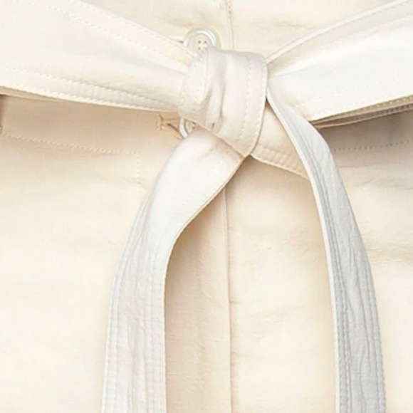 NWT Moncler 1952 Ivory Women's Trousers Size 44/10 Pristine Condition Wide Leg - Picture 2 of 16